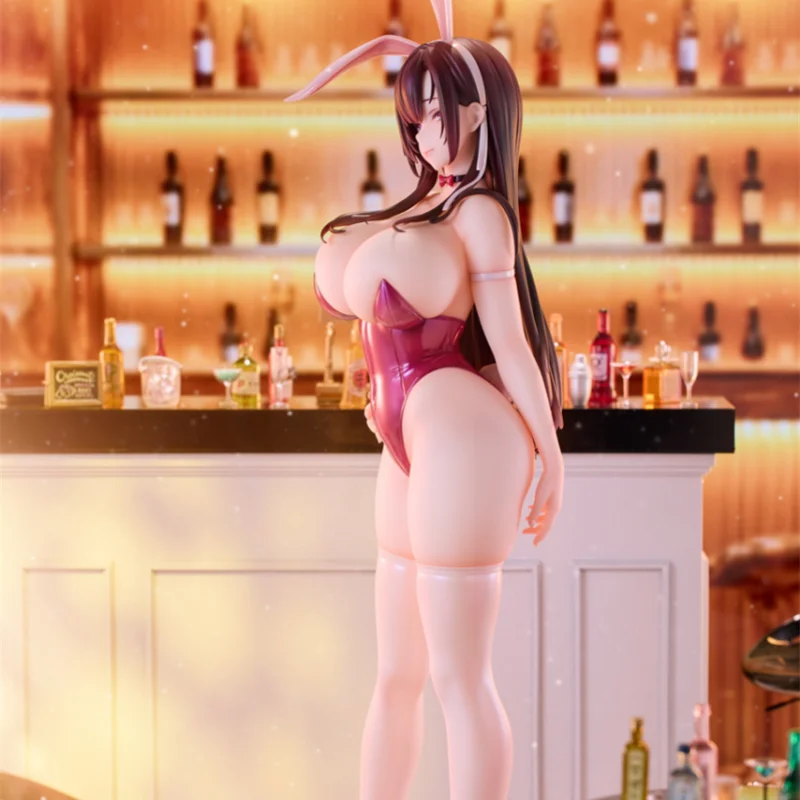 New In Stock Original Figmon Animation Doll Figure Bunny Girl Anna 1/4 Proportion Figurine Model Toys Gifts Ornaments Collection