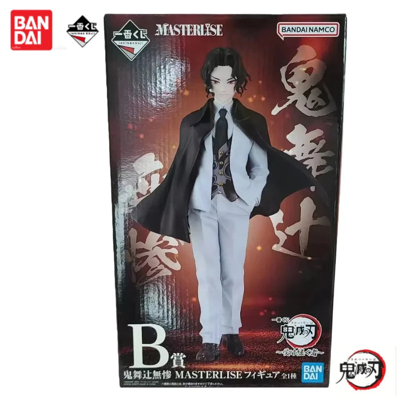 Original In Stock Bandai Ichiban Kuji Demon Slayer Anime Merchandise Action Figure 100% Genuine Ornaments Figurine Holiday Gifts