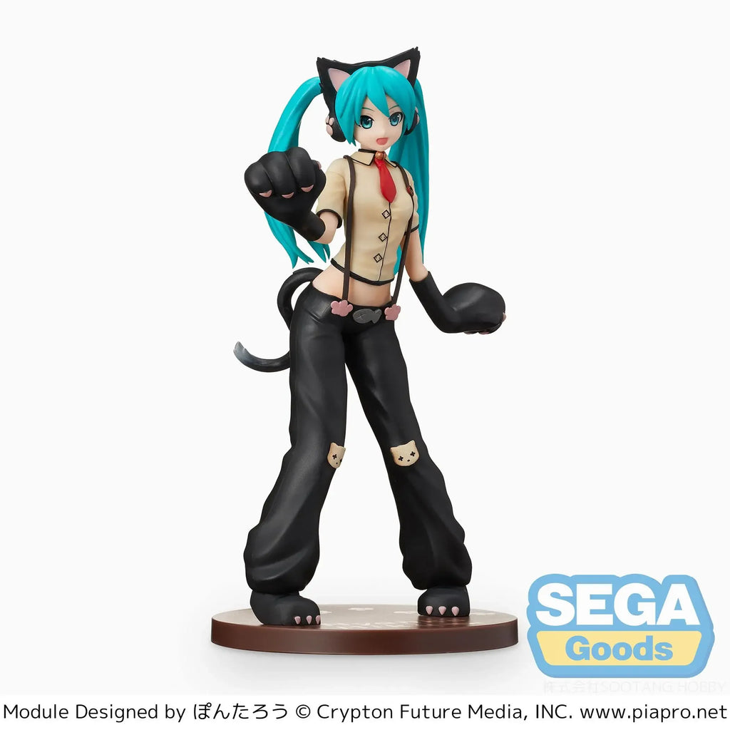 В наличност Оригинални SEGA Vocaloid Hatsune Miku Project DIVA PVC Аниме Фигурки Екшън Фигурки Модели Играчки Коледни Подаръци