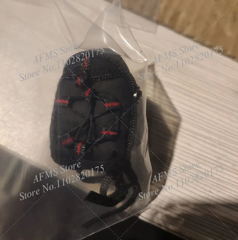 1/12 Men Soldier Miles Cosplay Clothes Long Sleeve Print Hoodie Black Backpack Sneaker For DIY 6" Spider Boy Action Figure Body