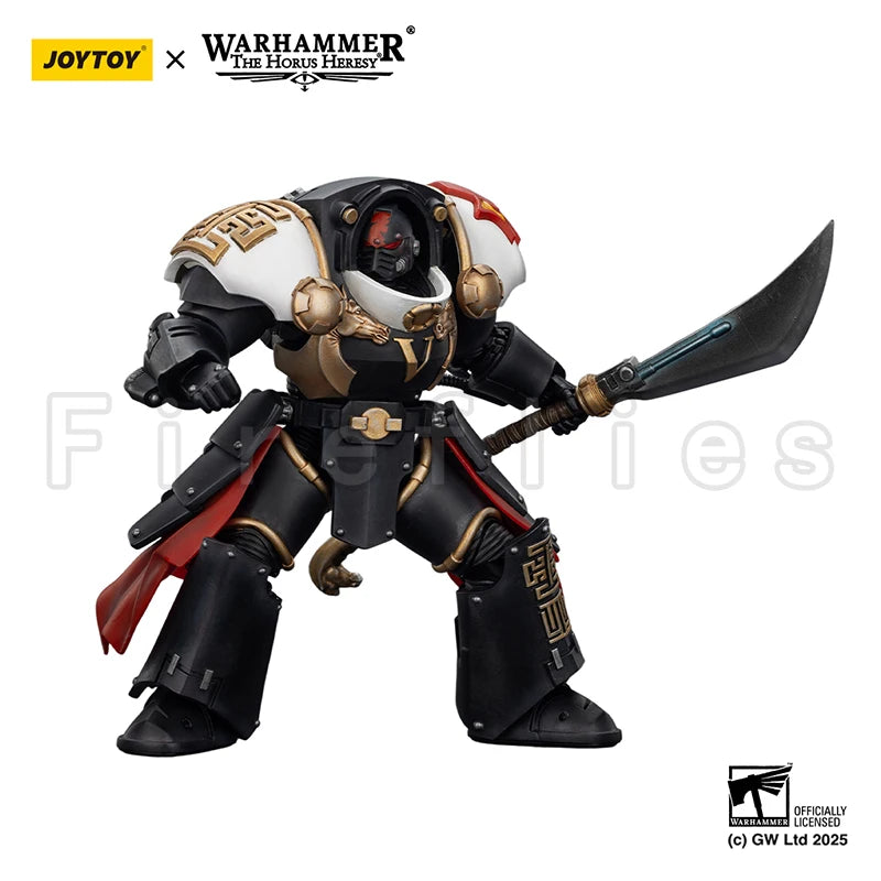 1/18 JOYTOY Action Figure The Horus Heresy White Scars Legion Praetor Ebon Keshig Terminator Anime Toy