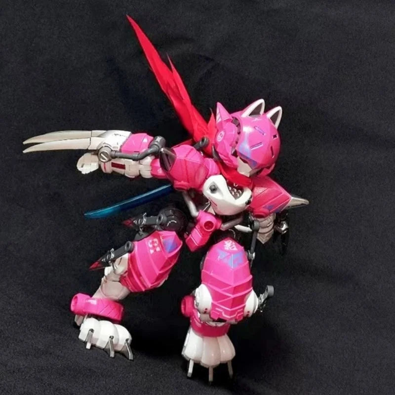 【in Stock】xiaot Iron Roars Cat-01 1/60 Armored Waller Ninja Cat C.a.t-01 02 03 Assemble Action Figure Model Toys