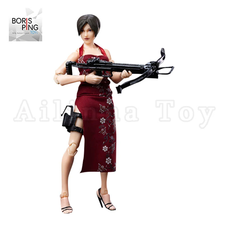 Boris Ping Toys AK18 Series 1/18 Action Figure Wave 2 Agent Wang and Avina (Standard) Anime Model