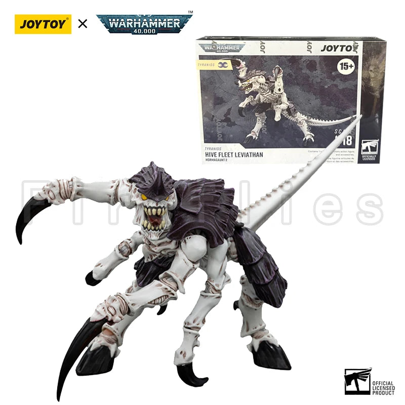 1/18 JOYTOY Action Figure 40K Tyranids Hive Fleet Leviathan Hormagaunt Termagant Ripper Anime Model Toy