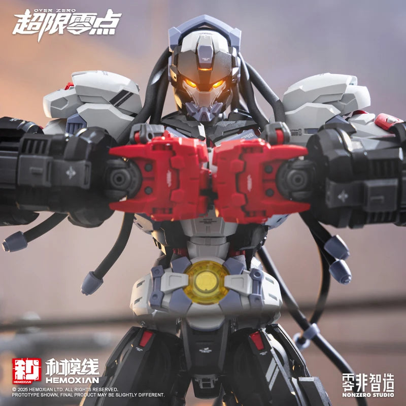Moline Official Licensed Transcend Zero Wave 3 Boxer Baki Assembled Model Kit Room Decor Collectible Gift For Boys Movable Model