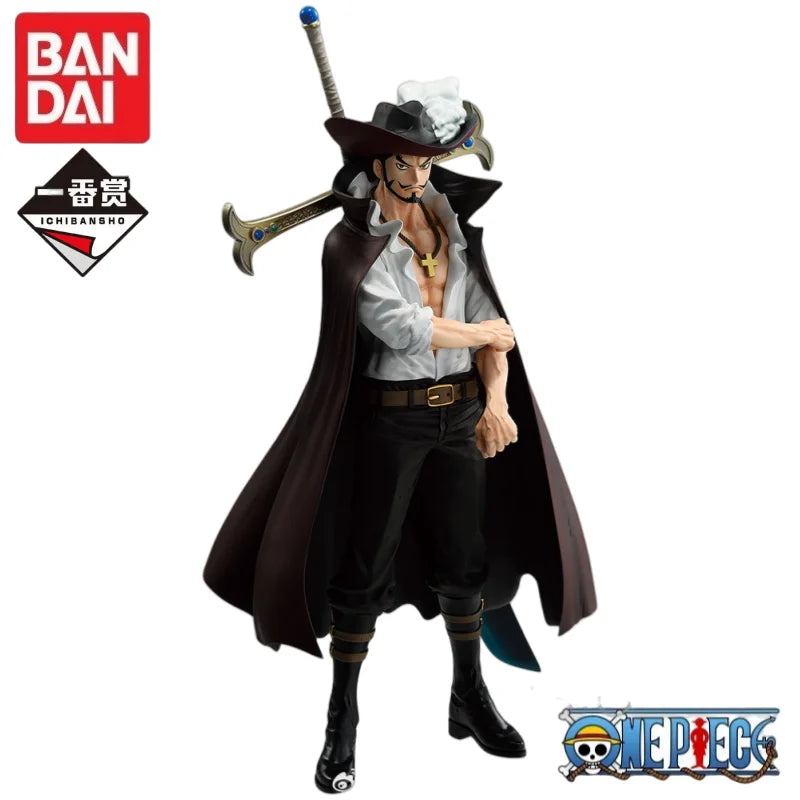 In Stock 100% Original Bandai Ichiban Kuji One Piece Monkey D Luffy Roronoa Zoro Sanji Dracule Mihawk Emporio Ivankov Silvers