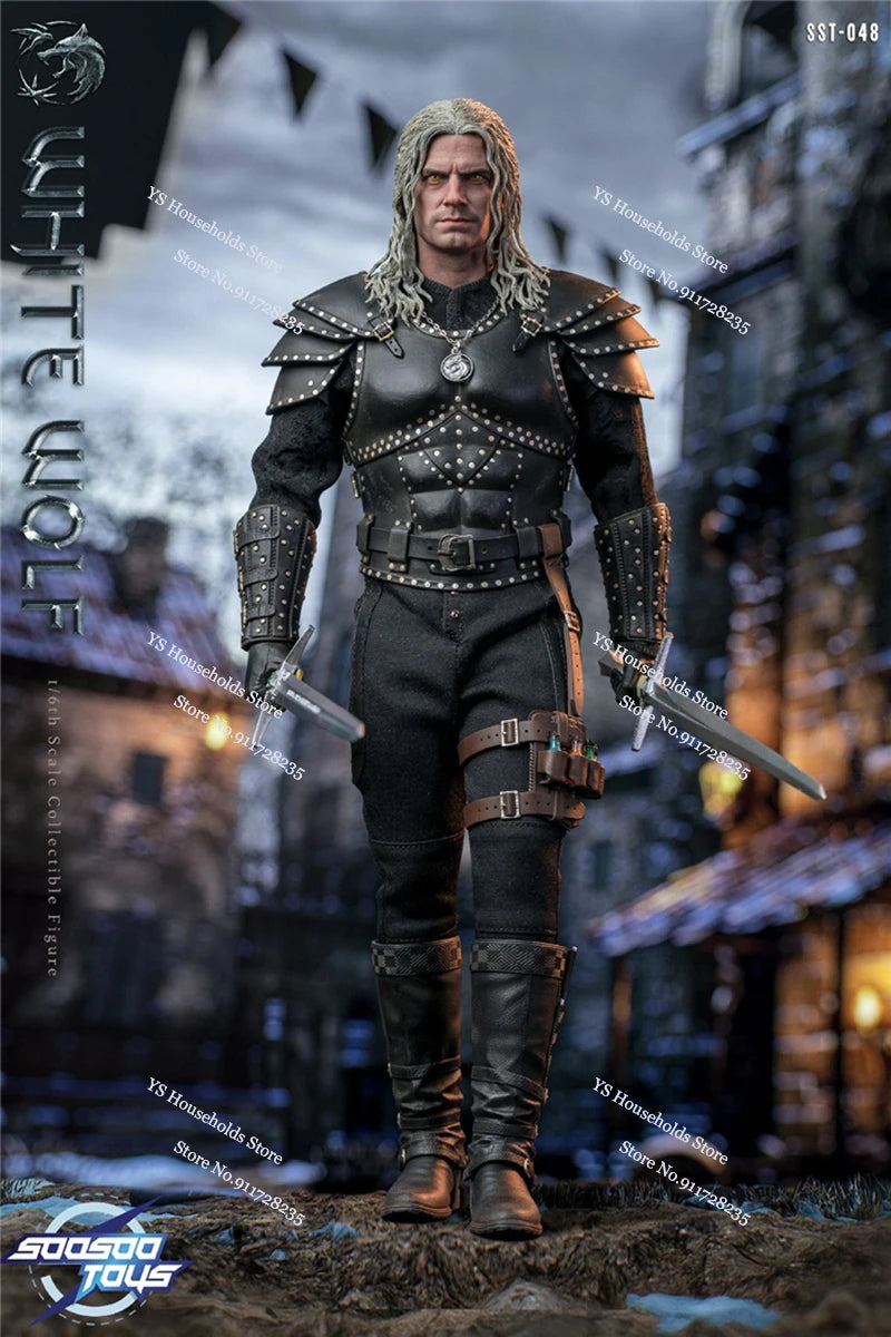 Soosootoys SST048 1/6 Geralt Henry Movable Action Figure Fiction Movie Wolf Wizard Delicate 12" Full Set Soldier Fans Collection
