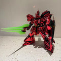 STAR Model RG 1/144 MSN-04 Sazabi Mirror Electroplating red Ver.Assembly Model Kits Anime Action Figure  Plastic Robot toys
