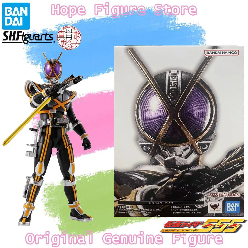 In Stock Genuine Bandai Shfiguarts Kamen Rider 555 Kaixa Figure Anime Action Model Toy
