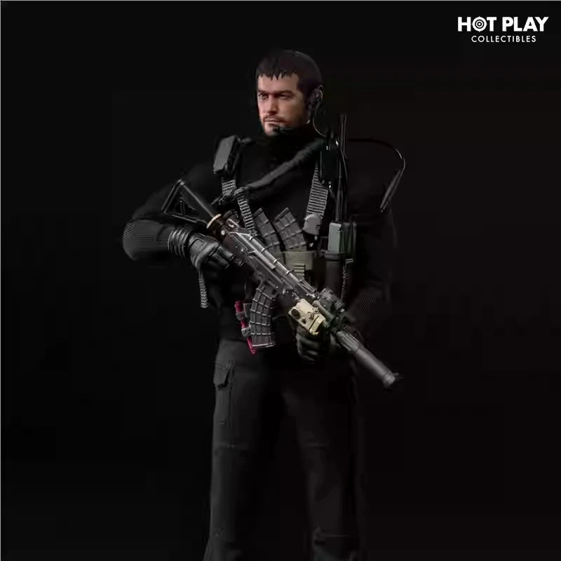 HOTP PLAY 1/12 HP001 Wolf Team Leader Action Figure Captain Wolf Hunter Deluxe Version Figures Model Doll Collection Statue Gift