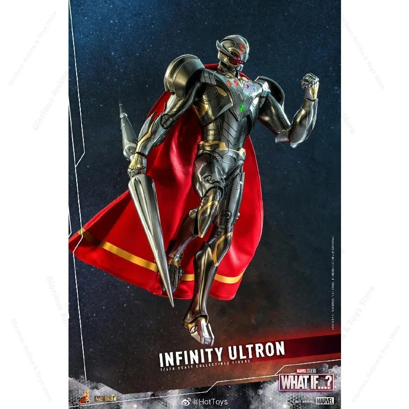 In Stock HOTTOYS HT TMS063D44 Animated Series: Infinite Ultron Phantom Movable Model Gift Collection  Collectible Figure