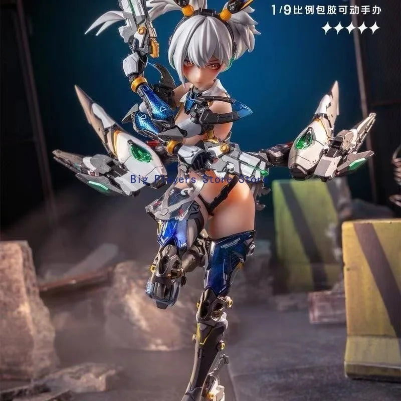 In Stock Big Man Master 1/9 Nuclear Gold Reconstruction Thunder Task Force Vodka Mirror Movable Glue Machine Girl