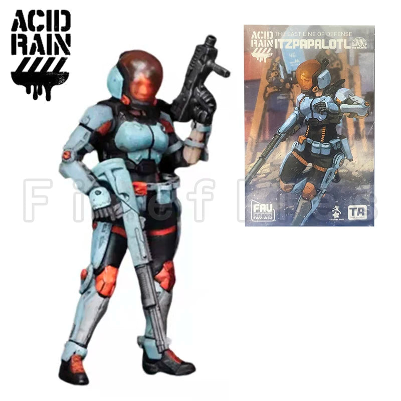 1/18 3.75inches Acid Rain Action Figure FAV-A52 Itzpapalotl Anime Collection Model Toy Free Shipping