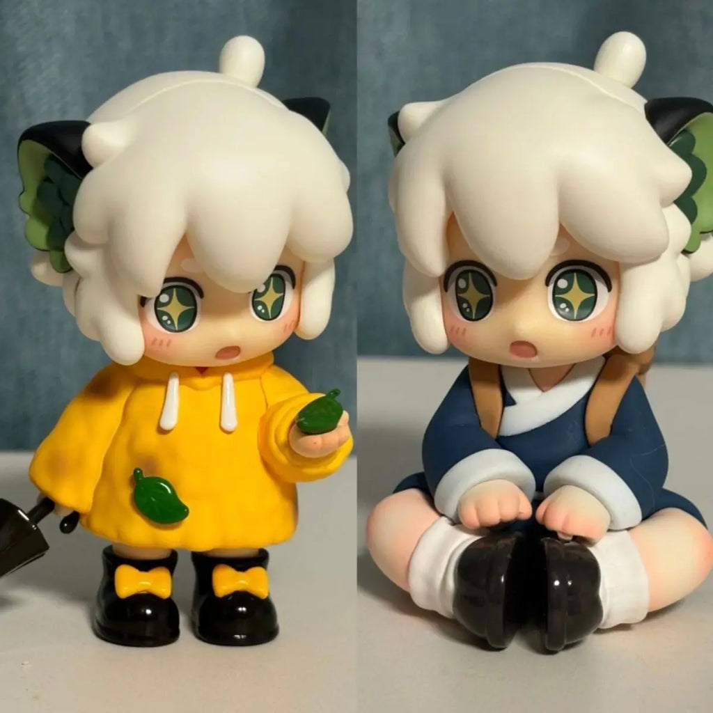 The Legend Of Luo Xiao-Hei Luo Xiaohei Pvc Cute Model Dolls Q Version Action Figures Surprise Gift Cartoon Decor Decoration