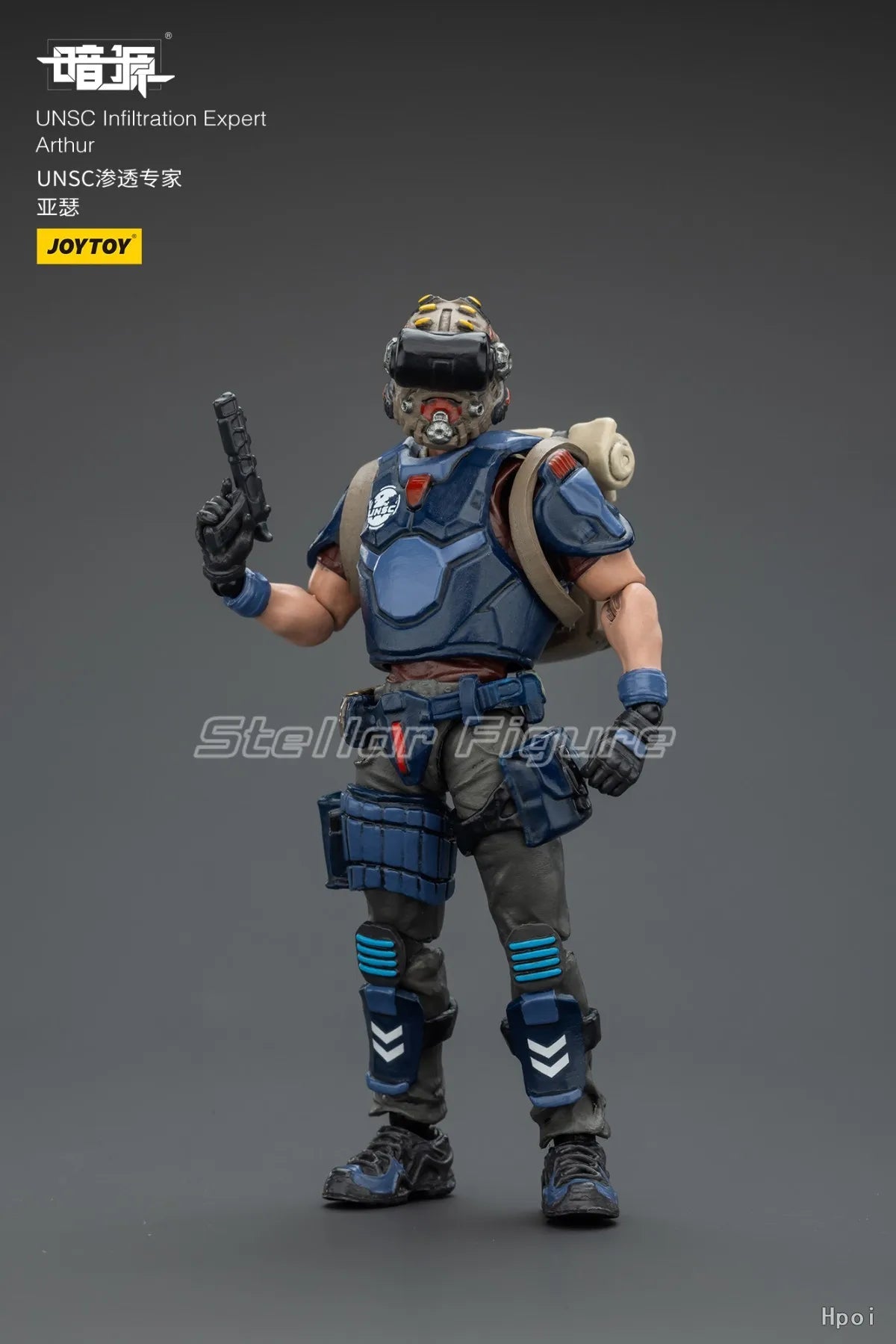 【SF】JOYTOY Dark Source 1/18 Action Figure UNSC Infiltration Expert Arthur Model Toys Gifts Collection Ornaments