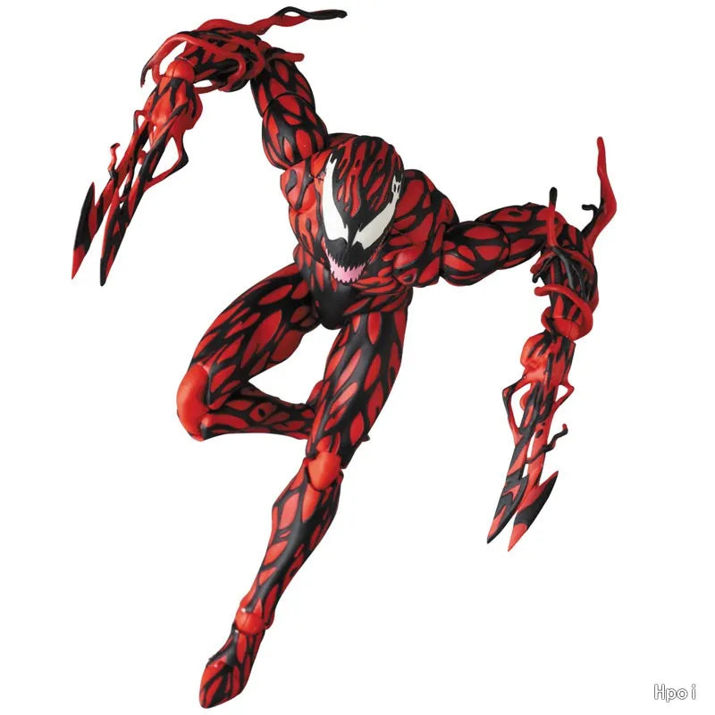 In Stock Original Medicom Toy MAFEX Spiderman Carnage Comic Ver. Collection Toys Gifts  Anime Figure