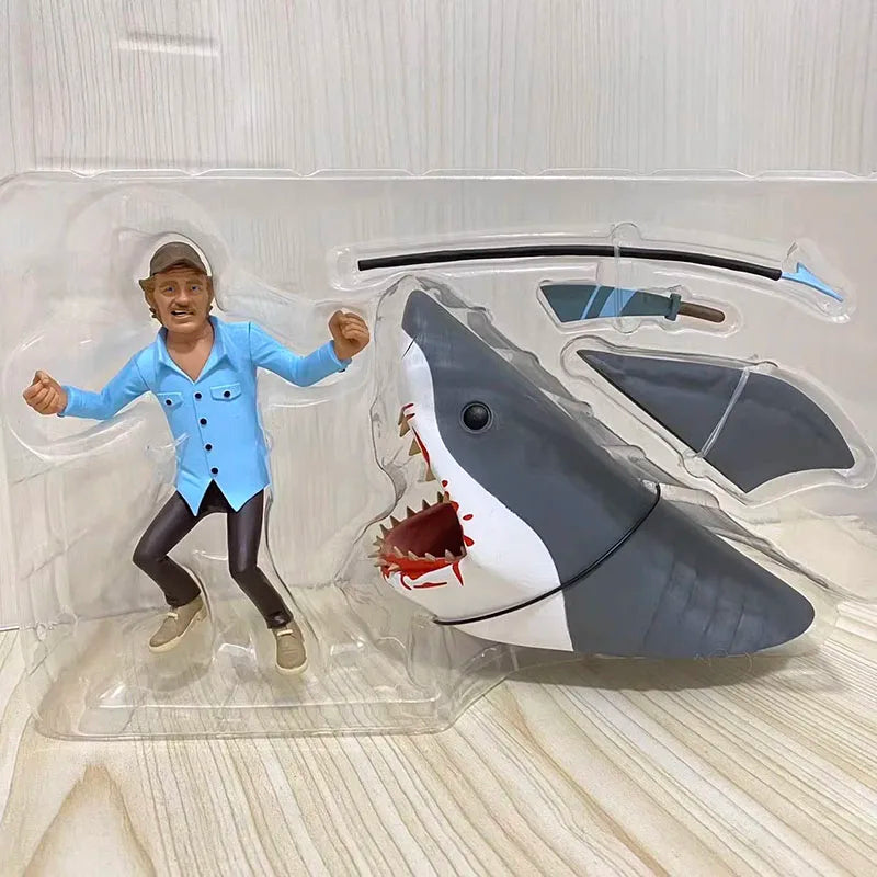 Toony Terrors NECA 03346 Figure JAWS Hooper Action Figuras Anime PVC Movable Model Doll Ornament Toys Original Gift for Kids