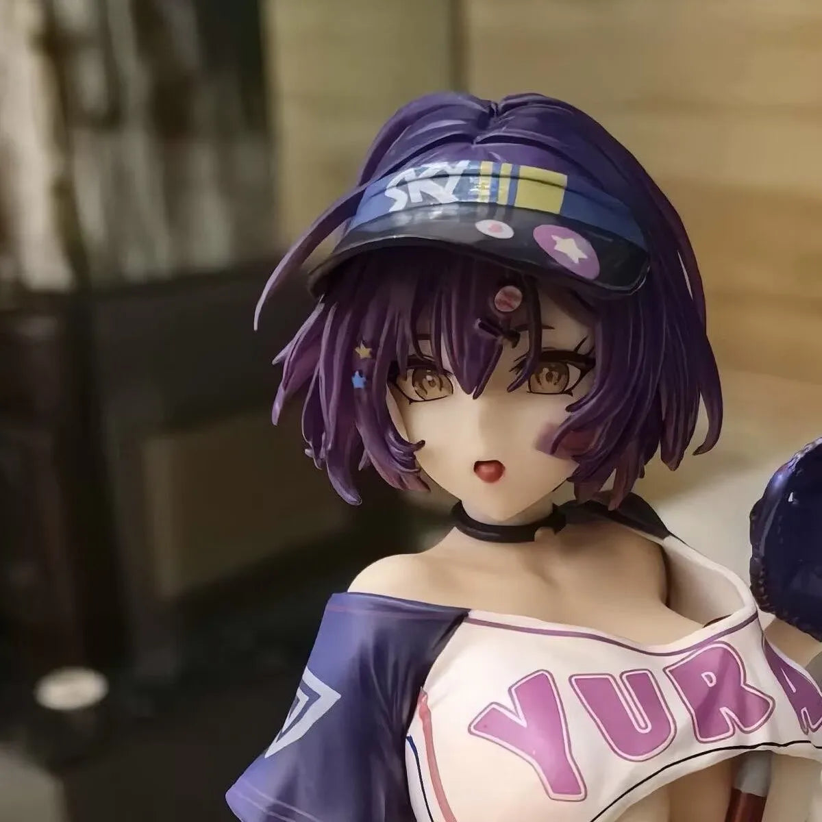 19cm Baseball Girl Anime Figure Model Statue Collection Desktop Decoration Ornament Toy Gift for Fans