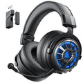 EKSA E5000 BT 2.4GHz Wireless Headphones Bluetooth 5.3 Gaming Headset Gamer with ENC Noise Cancelling Mic for PC/PS5/Xbox, 100H