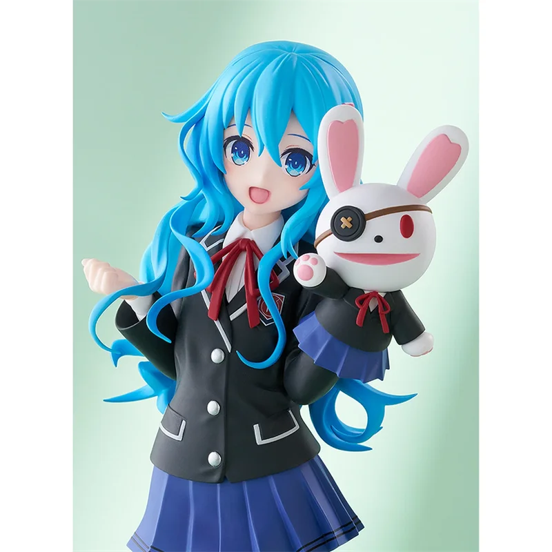 [Pre Sale] Genuine Anime Toy Date A Live Series Yoshino Academy Uniform Rabbit Girl Figurine Model Ornament Toy Gift