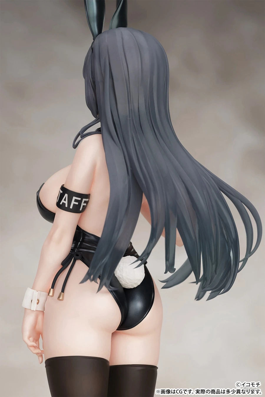 24cm Hentai Figure Kuro Bunny Kouhai-chan Action Figure Sexy Bunny Girl PVC Adult Collection Model Doll Toys Hard Body