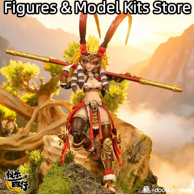 【Pre-Sale】 Dodowo X Fish Toys Journey to the West Wukong 1/9 Girl Action Model Collectible Figure Toys