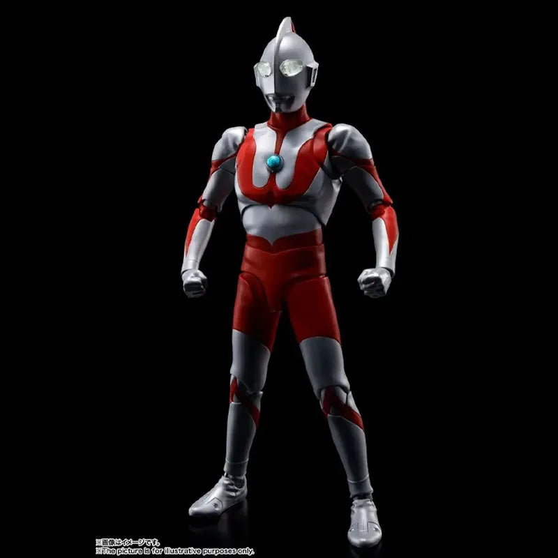 In Stock Genuine Bandai Ultraman Model Kit SHF First Generation Ultraman Anime Action Figure Collection Finished Model Toys Gift