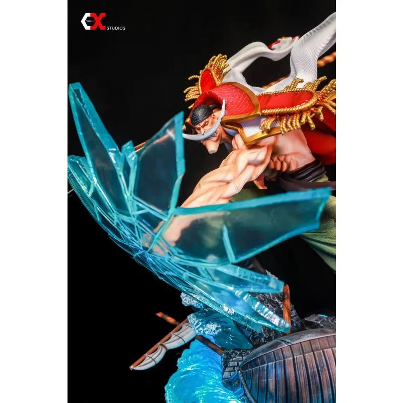 50cm One Piece Figure Edward Newgate High-quality Resin Anime Collection Model Desktop Ornaments Room Decoration Holiday Gift