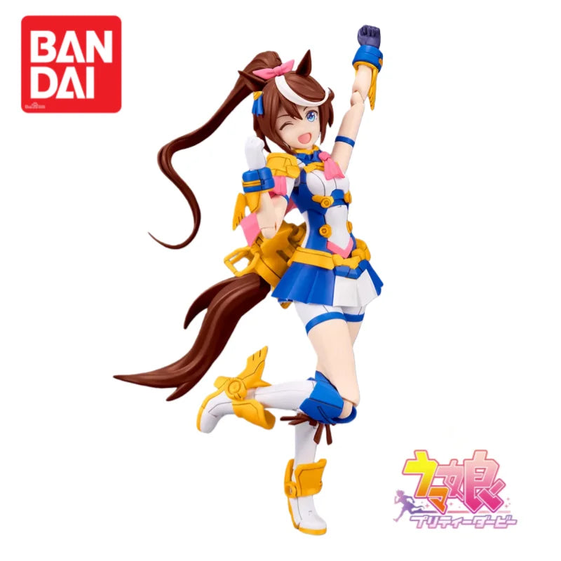 Original Genuine Bandai Anime 30Ms Umamusume Pretty Derby Tokai Teio Machine Girl Action Figure Model Kits Gift for Kid In Stock