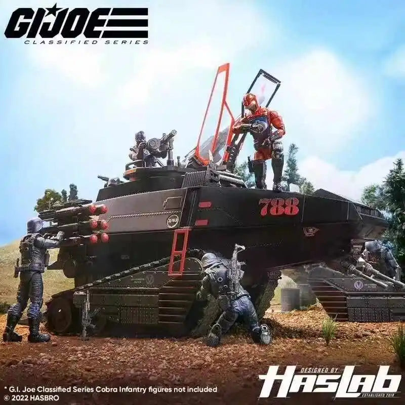 Original G.I. Joe H.I.S.S 788 Six-Inch Scale Cobra Hiss Crowd-Funding 111 Cobra H.I.S.S. Techno-Viper Action Figure Model Gifts