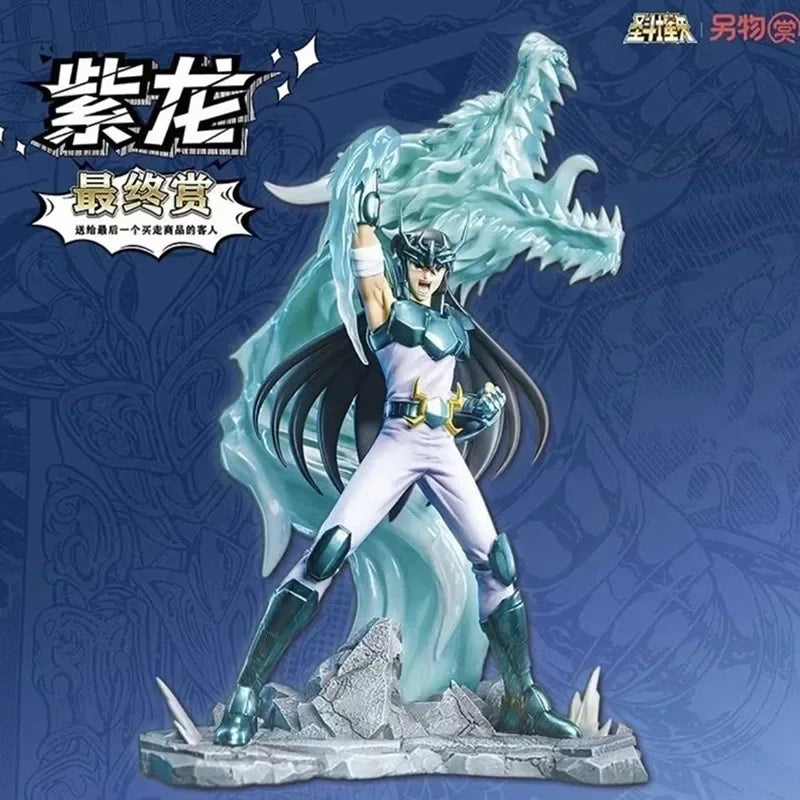 New Genuine Saint Seiya Figure Myth Cloth Aries No Muu Dragon Shiryu Final Death Mask Aldebaran Action Figure Toy  Series