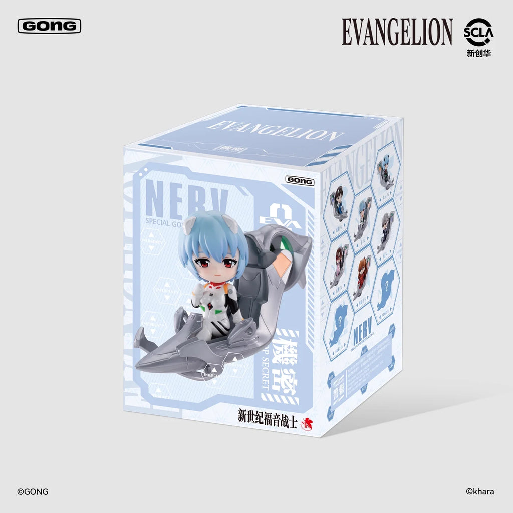 Original Gong Neon Genesis Evangelion EVA Pilot Series Figures Blind Box Asuka Anime Peripheral Collection Ornament Kids Gifts