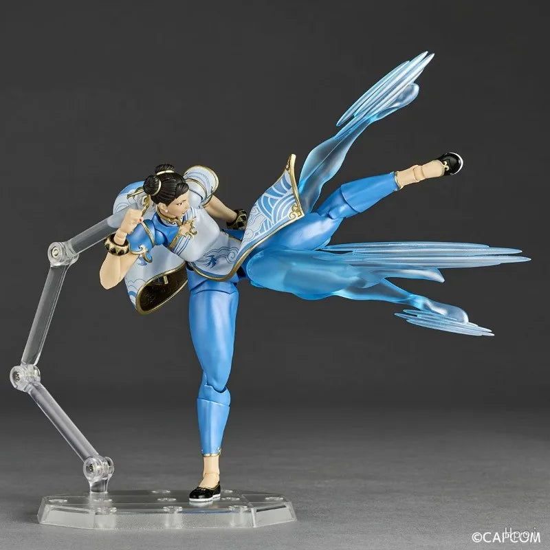 KAIYODO Original Wheel Technology Series Amazing Yamaguchi Street Fighter 6 Spring Beauty GameMobile Doll HandmadeModel Toy Gift