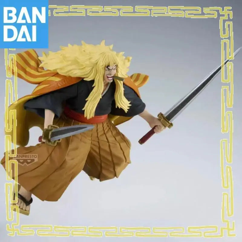 Genuine Bandai Namco Banpresto One Piece Battle Record Collection Shiki Pvc Figure Model Collector Desktop Ornament Toy Gift
