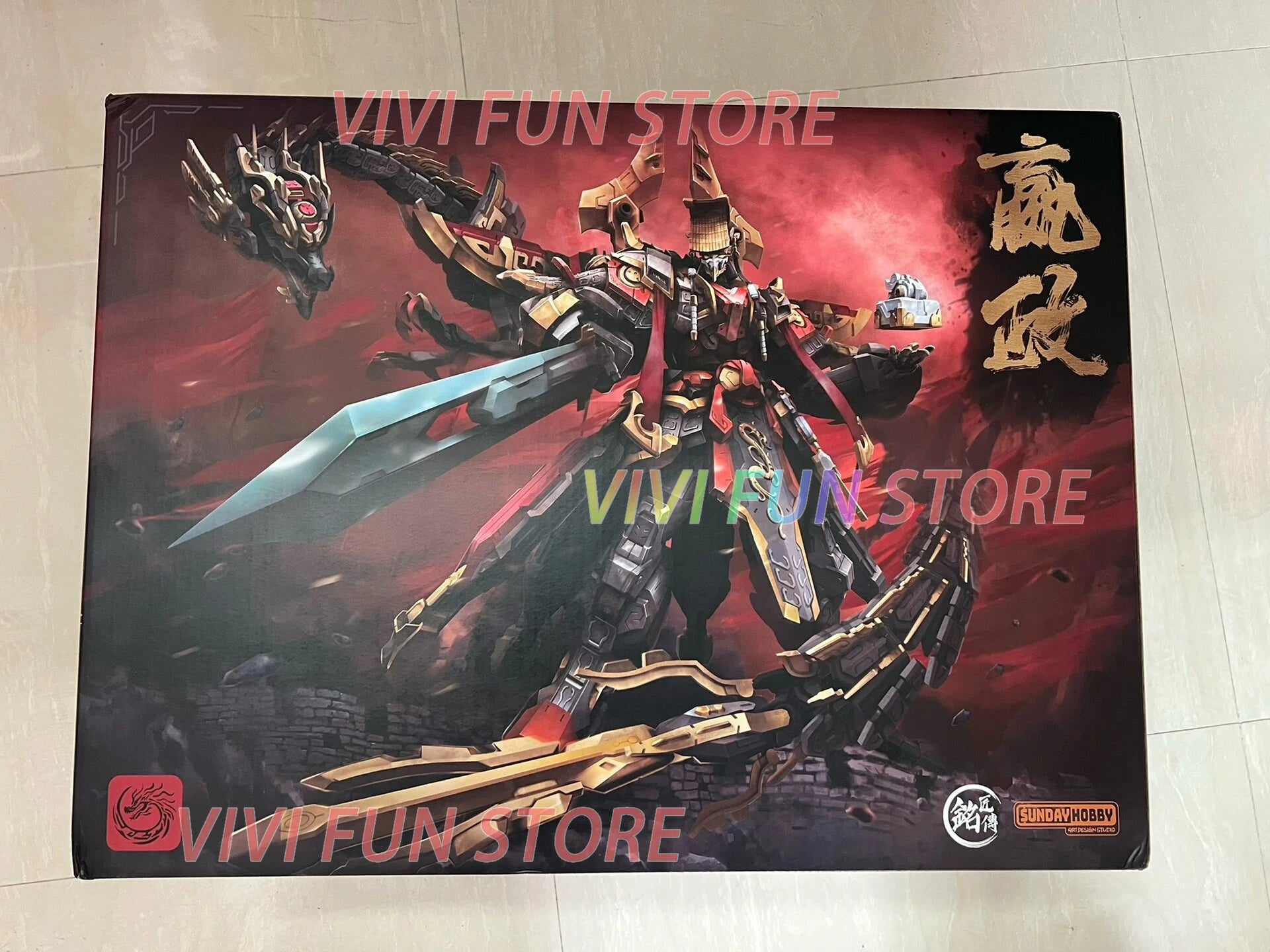 In stock SUNDAY HOBBY x MingjiangZhuan YingZheng QinShiHuang Assembly Movable Model Toys Collection Chinese Emperor