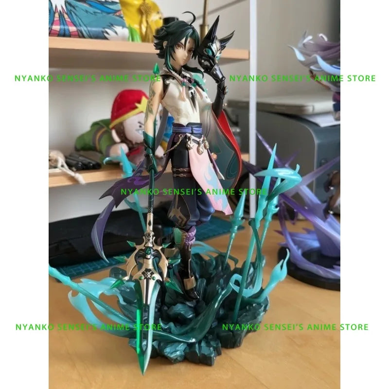 In Stock APEX Genshin Impact Xiao Guardian Yaksha Ver. 1/7 Scale 28cm Static Figure Anime Models Toy Doll Gift Hobby Collectible