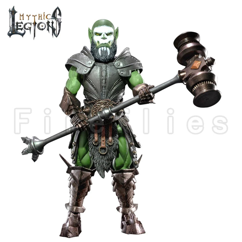 1/12 6inches Four Horsemen Studio Mythic Legions Action Figure Deluxe Male Orc Builder Ver 2.0 Model