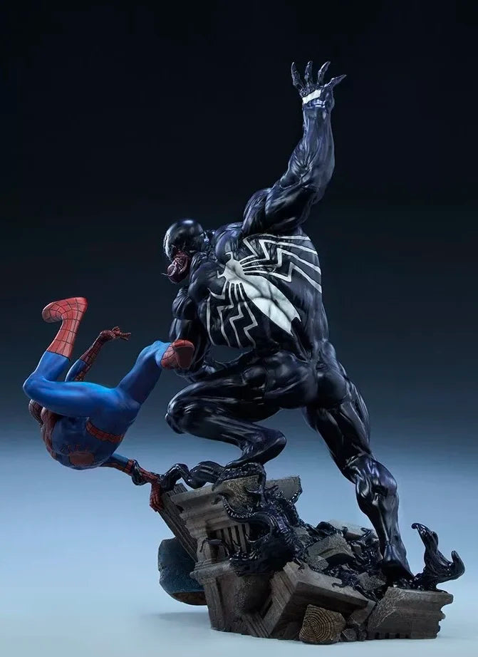 Sideshow No Way Home Movie Figure Spider-Man Venom Peripheral Resin Model Collect Statue Desktop Decoration Ornaments Gifts Toys