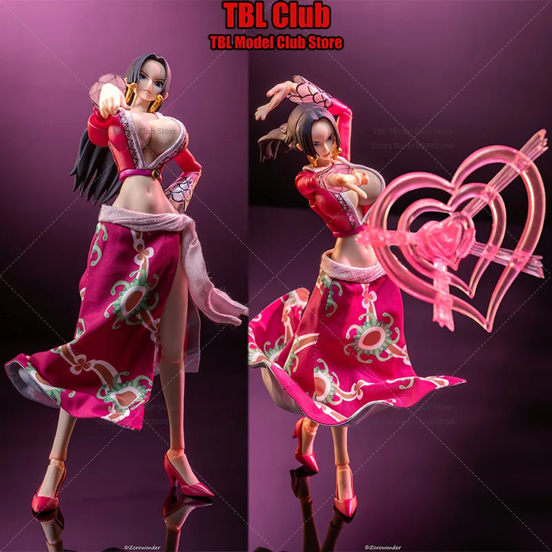 1/12 Scale Female Clothes One Piece Pirate Empress Boa·Hancock Japanese Anime For VAH  6-inch Action Figure Soldier Scene