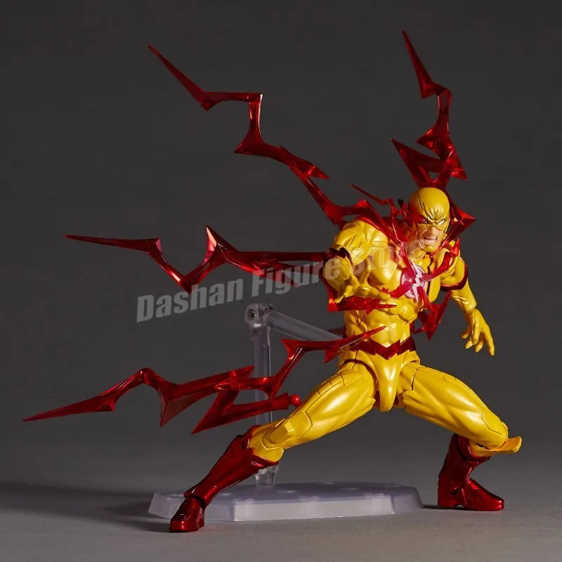 Fantastische Yamaguchi Flash Actionfigur, 17 cm, bewegliche Superhelden-Sammlung, Kaiyodo Revoltech Flashpoint Figur, Modellspielzeug, Geschenk