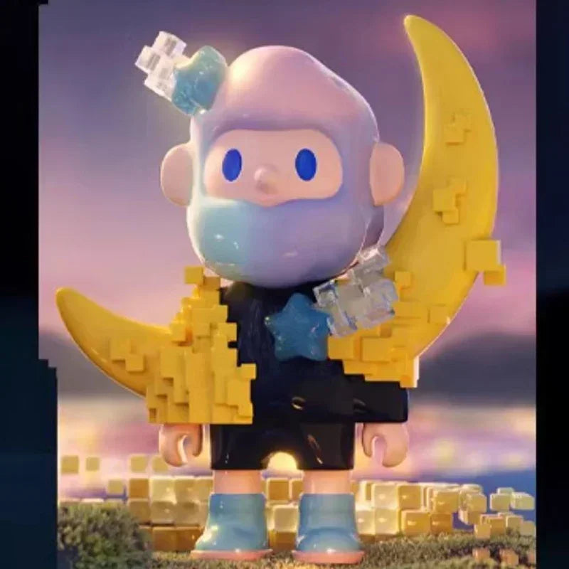 Finding Unicorn FARMER BOB Next Generation Pixel Universe Series Blind Box Toys Kawaii Anime Action Figure Surprise Mystery Box