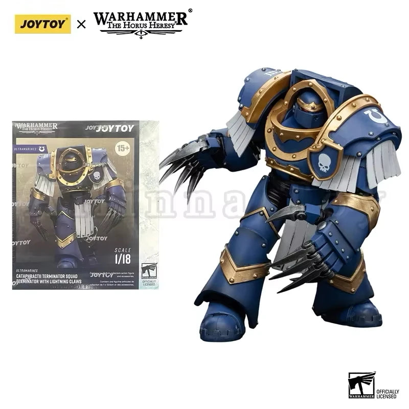JOYTOY 1/18 Action Figure The Horus Heresy 40K New Ultra Squads & Mechas Lieutenant Titus Anime Military Model