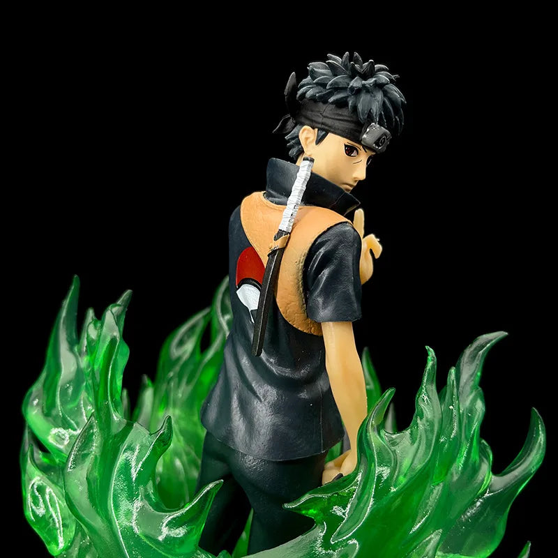 25CM Anime Naruto Uchiha Shisui Statue PVC Actionfigur Naruto Shippuden Kakashi Figur Sammlermodell Spielzeug Schreibtischdekoration