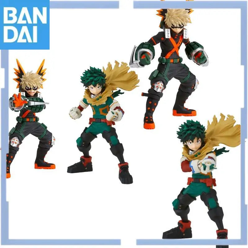 Genuine Bandai Namco Banpresto My Hero Academia Izuku Midoriya Katsuki Bakugo Figuno Figure Model Toy Gift Collector Ornament