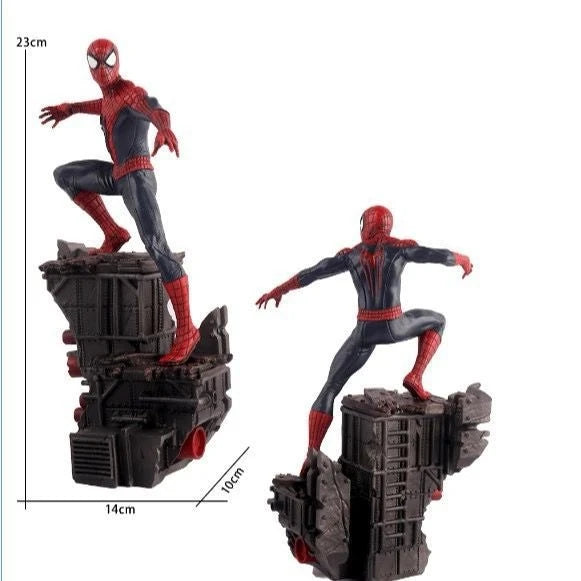 Spider-Man Action Figure Set - 3-Piece Collectible Model Statue for Desktop Decoration Ideal Gift for Fans And Collectors