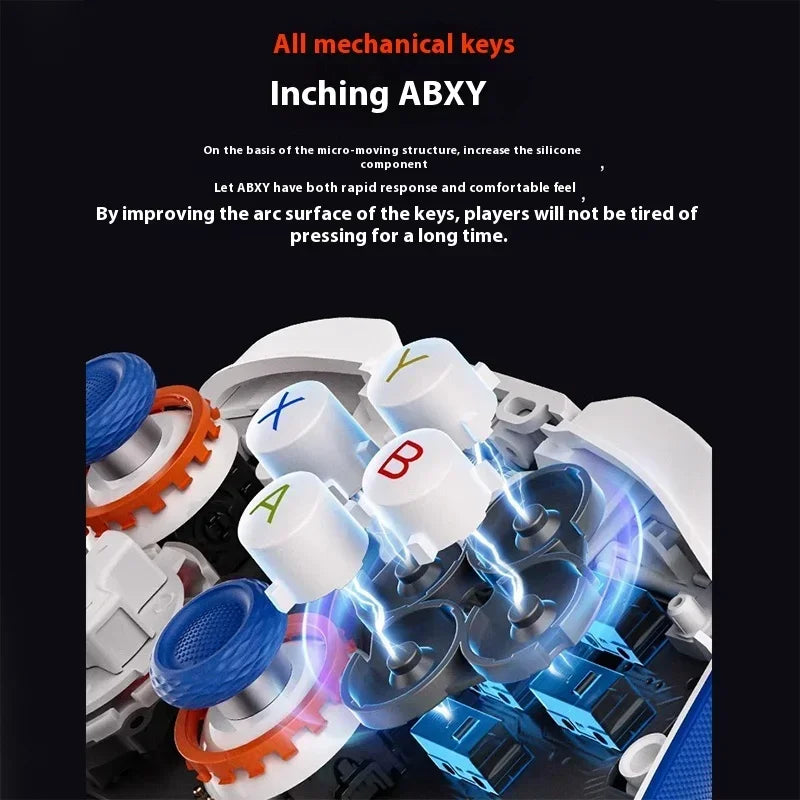 Bigbigwon Blitz 2 Tmr Star Flash Wireless Bluetooth Gamepads Somatosensory Controllers Customized 2000hz For Ns Pc Steam Game