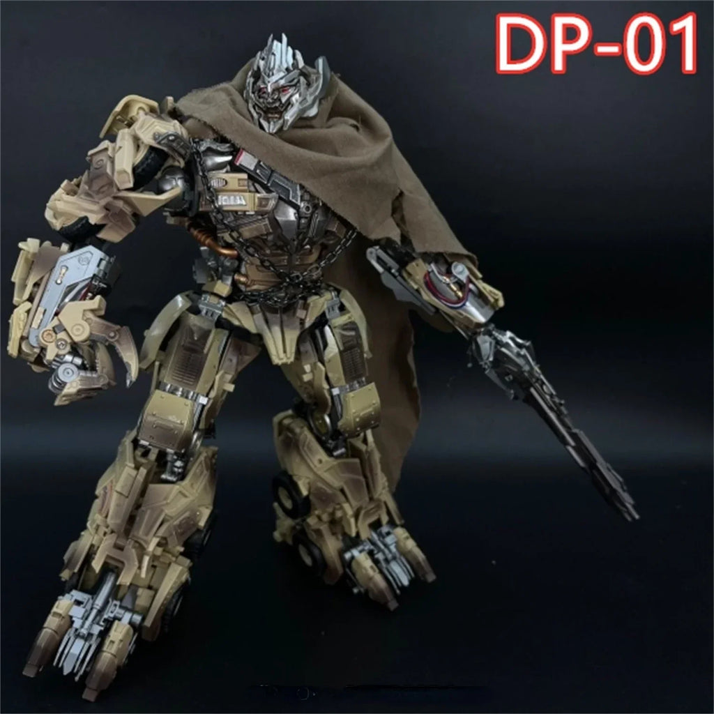 Transformation DP01 DP-01 Oil Tank Car Alloy Enlarged Desert War Damage Edition  35CM Autobot Action Figure Toys Gifts IN STOCK