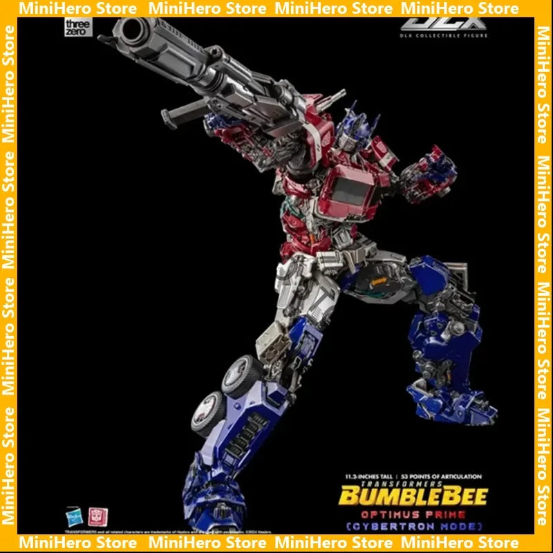 In Stock ThreeZero G1 Optimus Prime DLX Action Figure 53 Points Articulation With Box