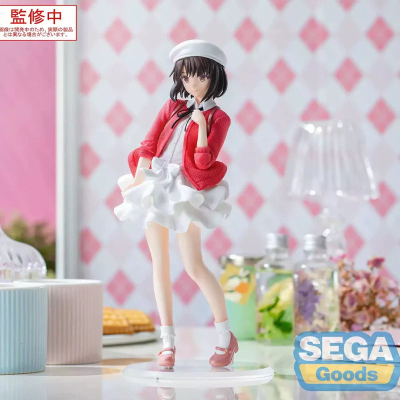Genuine Sega Saekano: How To Raise A Boring Girlfriend Fine Luminasta Kato Megumi Casual Style In Stock Original Figure Model