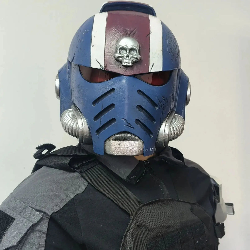 Шлем Titus Cos Space-Marines 2 Ролева игра Хелоуин Косплей Маска Titus Шлем за карнавално парти мъж Подарък за рожден ден за възрастни TK023